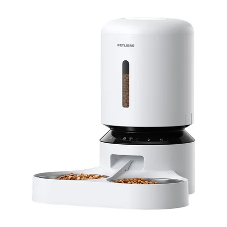 Petlibro Granary food dispenser with double bowl, Wifi, 5L(white)